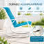 Chaise berçante d'extérieur en métal -94541194