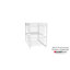 Commode à 2 tiroirs en fil de fer
