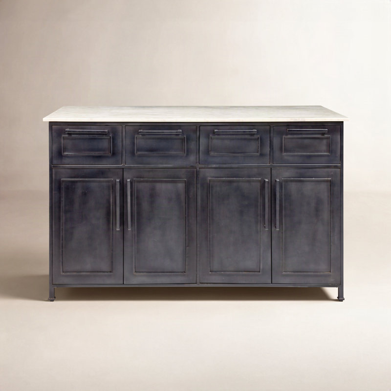 Lydia Kitchen Island Marble