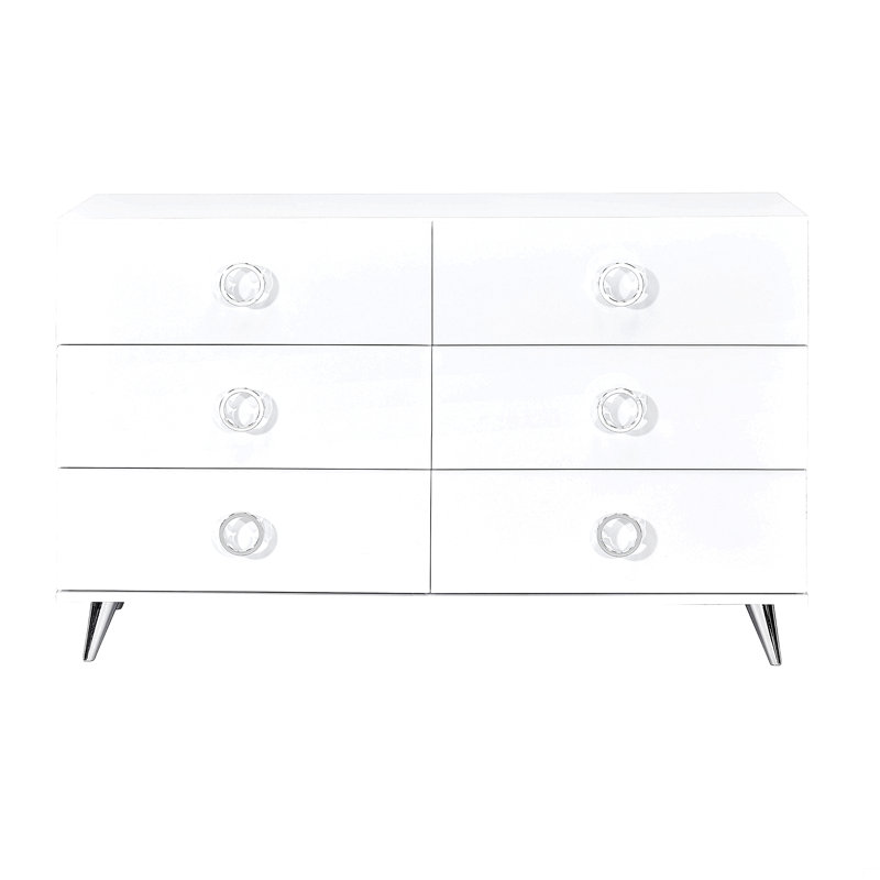 Commode à six tiroirs