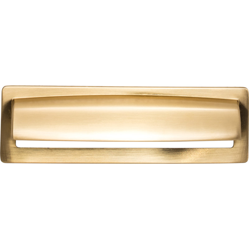 Hollin Cup/Bin pull, Honey Bronze, 5 1/16" Center to Center