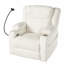 Fauteuil inclinable électrique avec chaleur et massage-965224704
