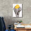  «Construction Elephant» par Rachel Nieman, art mural sur toile, 18 po x 26 po