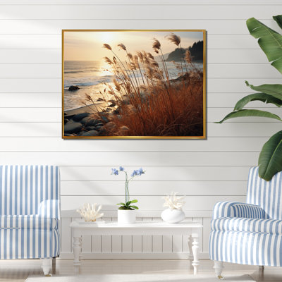 " Beach Breeze At Sunset III "