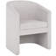 Fauteuil demi-tonneau en velours 24,4 po Ghina-1206673912