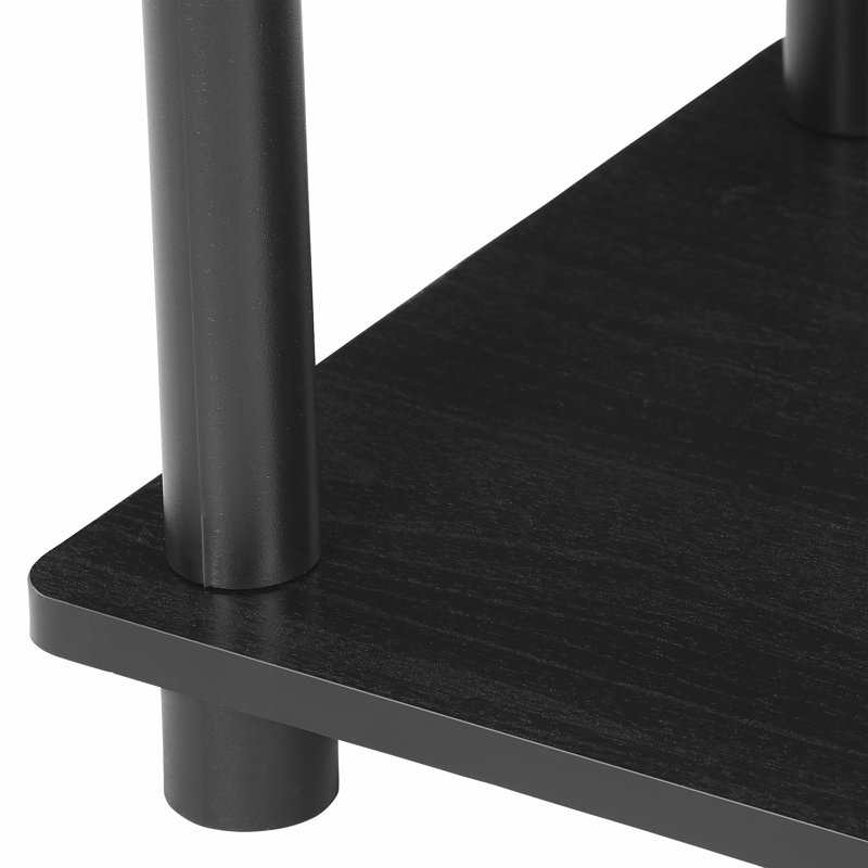 Maxine 59.9cm W Manufactured Wood Shelving Unit, Americano/Black