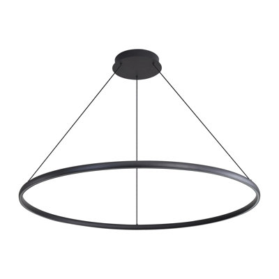 Nurein 71" LED Ring Chandelier