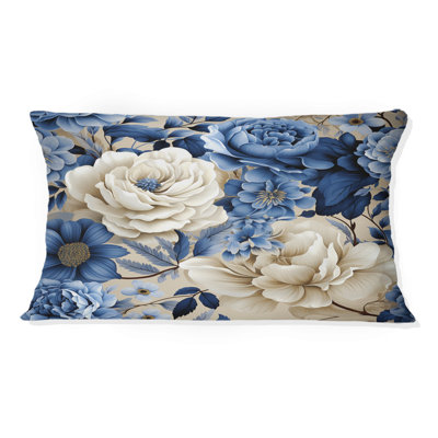 Floral Throw Pillow