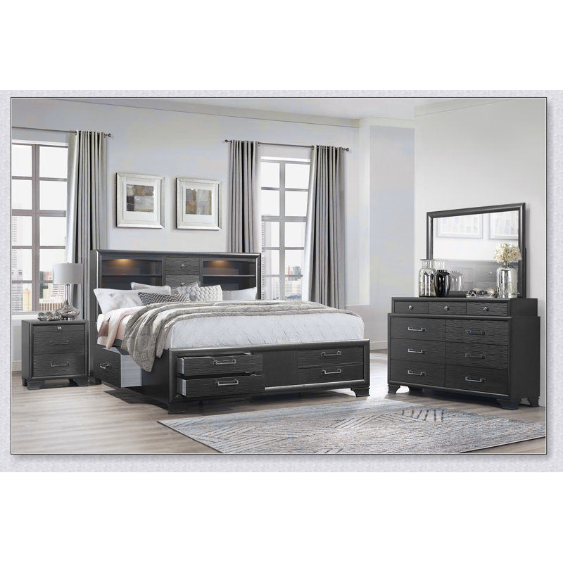 Table de chevet CIVIC GREY