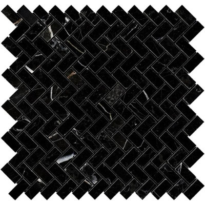 Carreaux de mosaïque en marbre et chevron en marbre