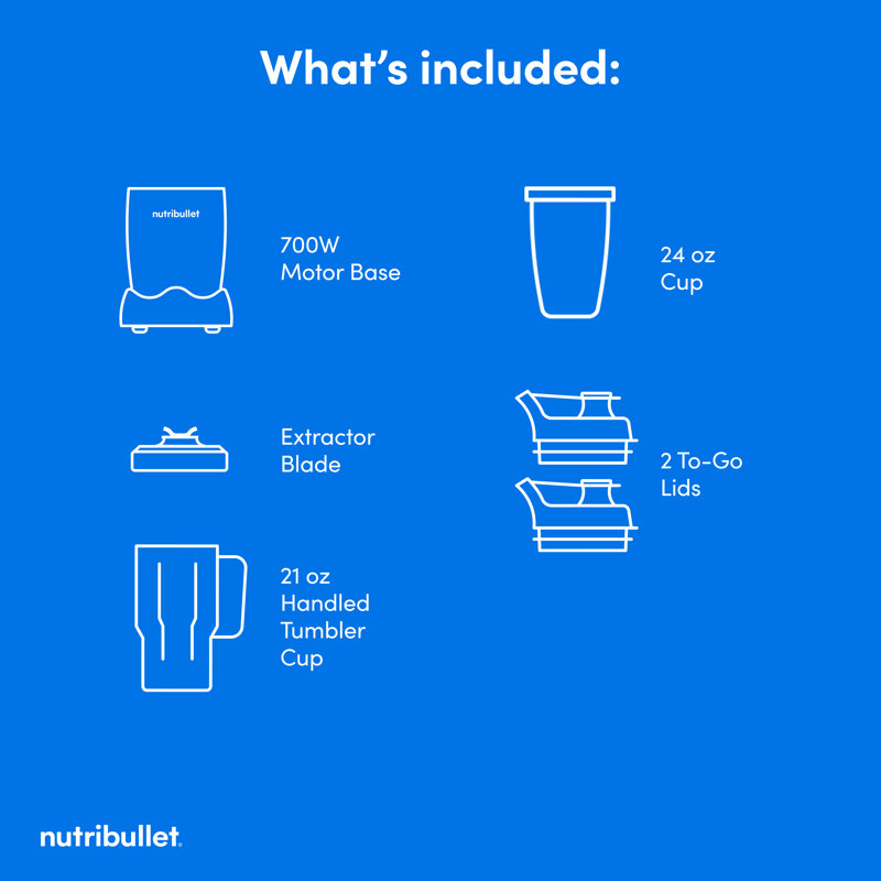 Mélangeur individuel NutriBullet, gris anthracite