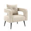 Fauteuil demi-tonneau en velours Modern-930965943