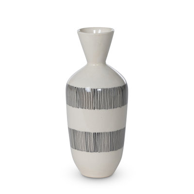 Vase de table en grès rustique moderne