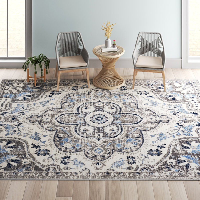 Shyann Oriental Indoor Rug, Rectangle 7'10" x 10'