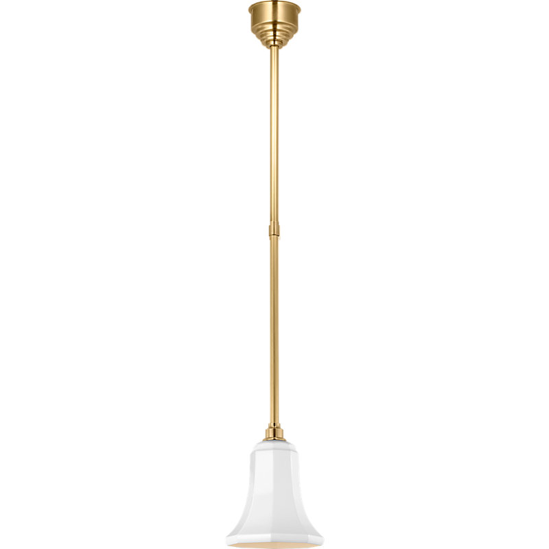 Thomas O'Brien 1 - Light LED Outdoor Pendant, 10" H x 7.5" W x 7.5" D