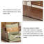 Chaise impériale de 78,74 po en bois massif vert de style chinois