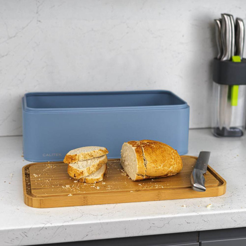 Bread Bins Food Storage Container, Dark Blue