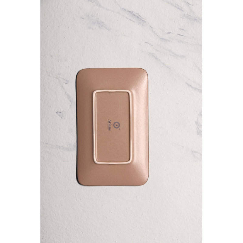 Plateau en porcelaine SPLASH DENIM | Plateau rectangulaire large | Va au micro-ondes et au lave-vaisselle, Splash denim