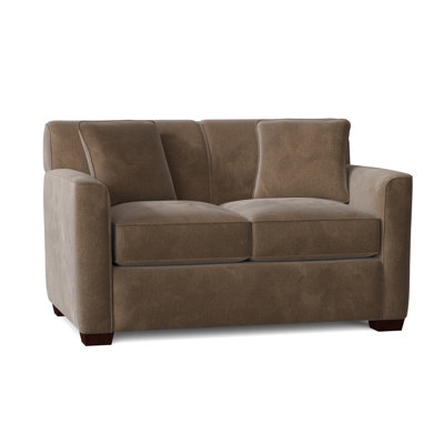 Keaton 60" Square Arm Loveseat with Reversible Cushions by Birch Lane