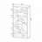 Fantastic Geometric Cubed Rectangular bookcase, White-33651348-107384064