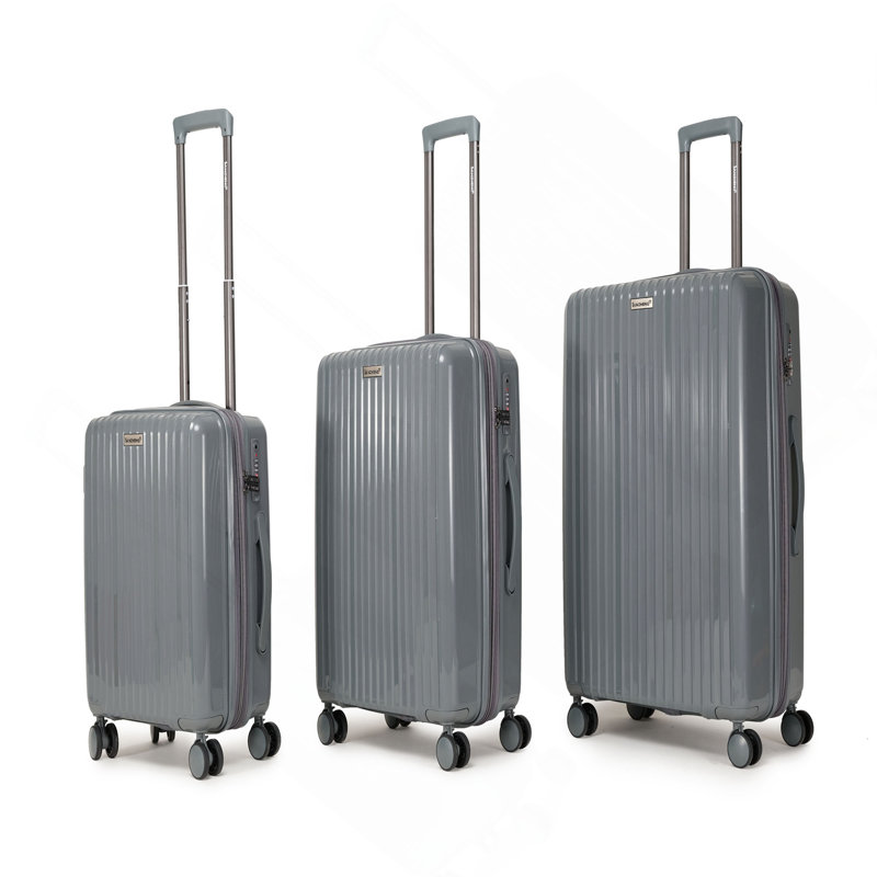 Ensemble de 3 valises avec valise de voyage en PP