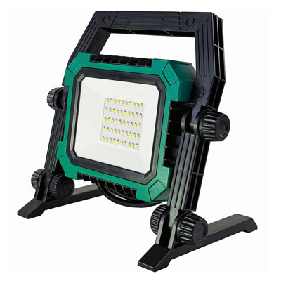 Portable Led Work Light, 3200 Lumen, 5000K Daylight Led 