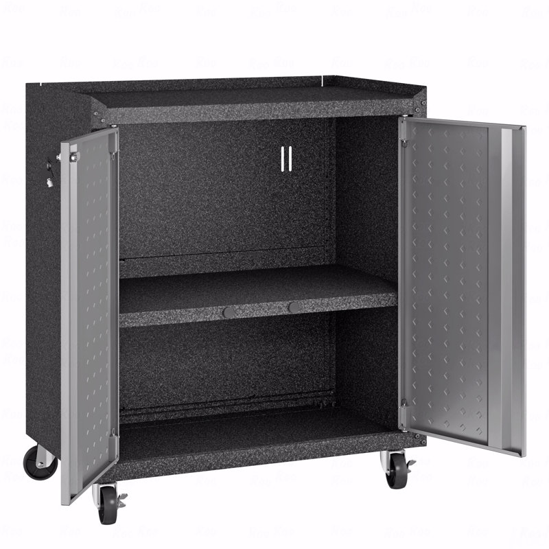 30"  Tool Cabinet, Rolling, Gray