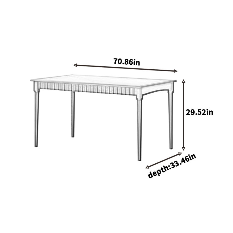 Lefkoniko, H 29,52 po x L 70,86 po x l 33,46 po