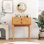 Berstine Solid Wood Vanity with Mirror