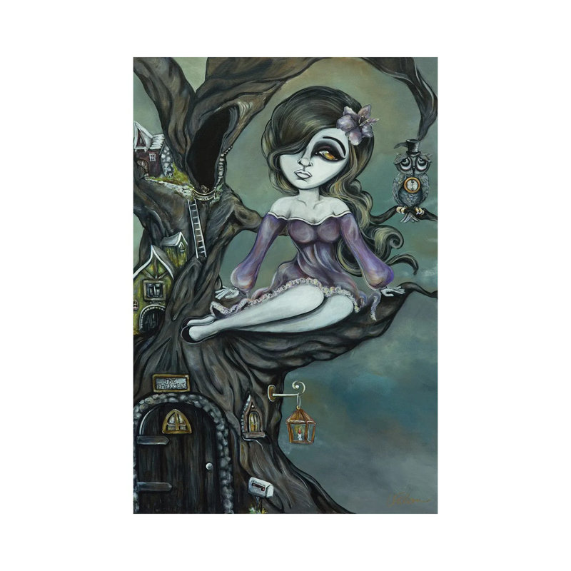 Figments Of The Imagination by Lizzy Falcon - Wrapped Canvas Gallery-Wrapped Canvas Giclée