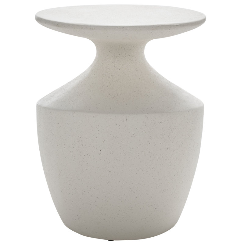 Jaiya Accent Table, White