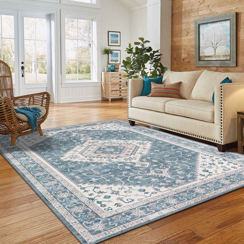 Tapis lavable et pliable Rina, Rectangle 3 pi 6 po x 5 pi