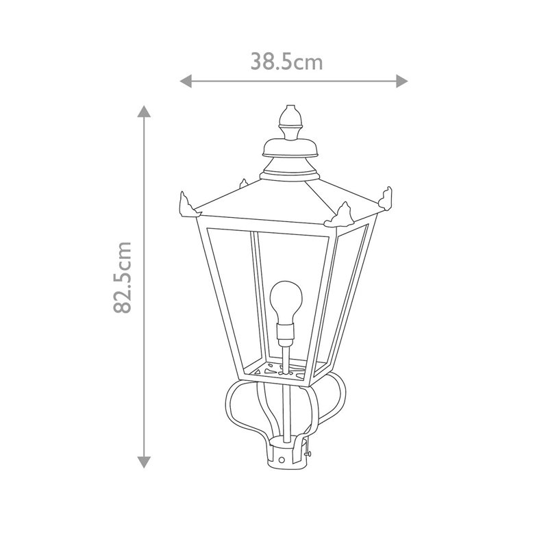 Desmonde Transparent Lantern Head