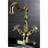 Kingston Brass Vintage Two-Handle 1-or-3 Hole Deck Mount Bathroom Faucet with Brass Pop-Up-30369832