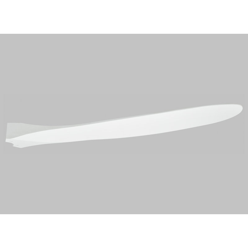 Obsidian Ceiling Fan, 88 inches, Matte White