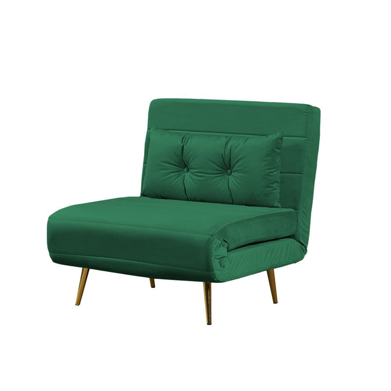 Taysia 1 Seater Sofa Bed, Green