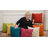 Square Cotton Pillow Cover & Insert-15465428