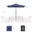 Parasol de marché carré 78 po Royden-79006075