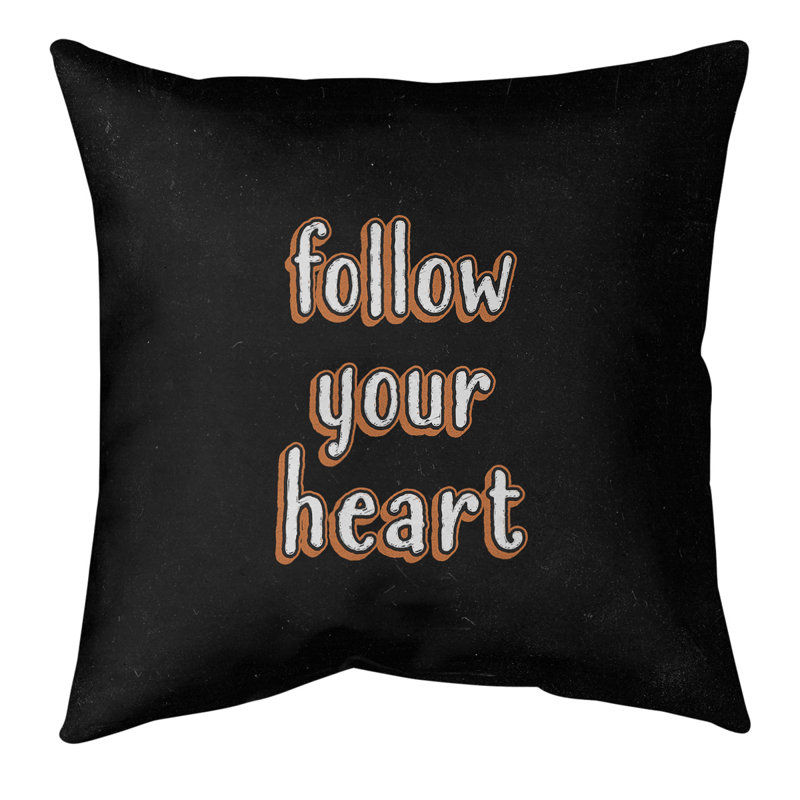 Coussin de sol, 28 po x 28 po, Orange