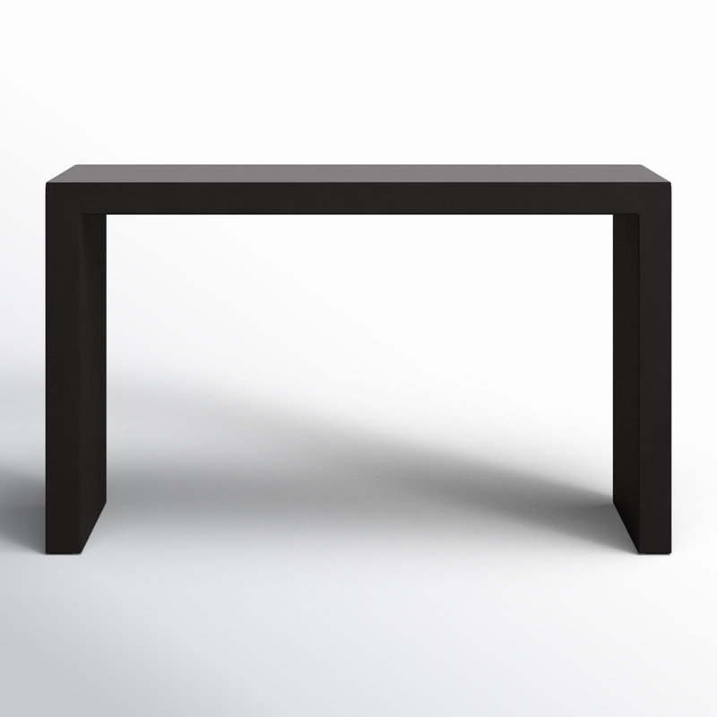 Kareen 55'' Console Table, Lava Brown