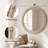 Solid Wood Round Decorative Wall Mirror-336464706-339654066