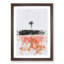 Reflection of a Palm Tree in Hawaii - Picture Frame Painting Print-56859206-56859208