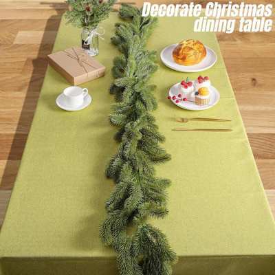 3M Christmas Norfolk Pine Garland - Artificial Cypress Greenery - Natural Touch Decoration for Outdoor Indoor Christmas Table Fireplace Wall Home