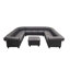 Canapé modulaire en cuir Chesterfield-1256957934