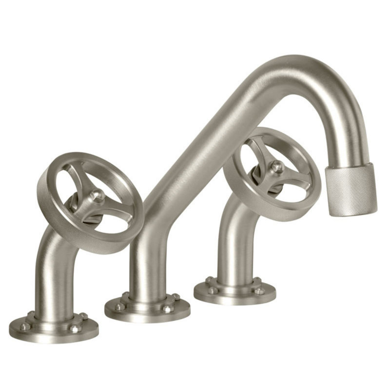 Robinet de baignoire Argonaut, Nickel satiné