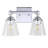 Gillen Hurricane Metal/Seeded Glass LED Vanity Light-119335138