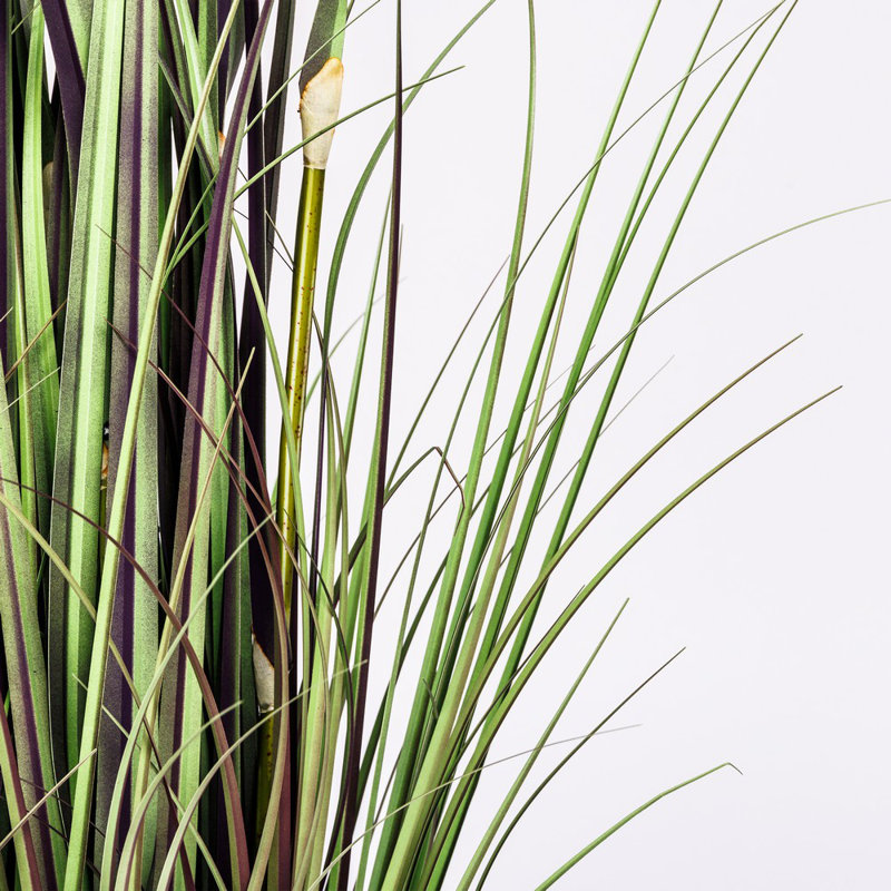 Herbe de roseau artificielle 63,5 po Roemer | Plumes ombrées lavande