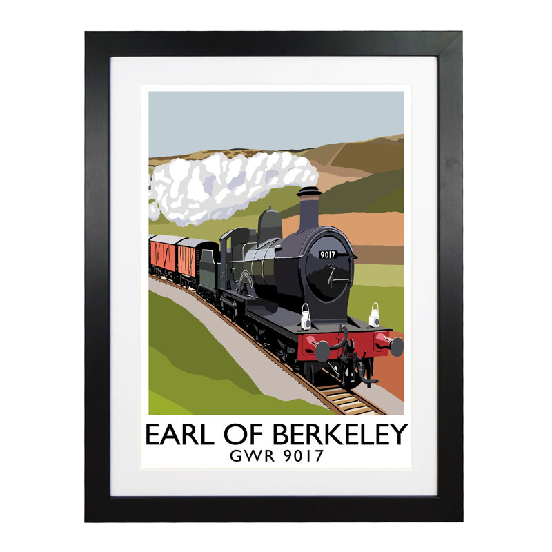 Richard O'Neil - Print, 43.5 cm H x 33.5 cm W x 2.2 cm D, Black Wood Frame