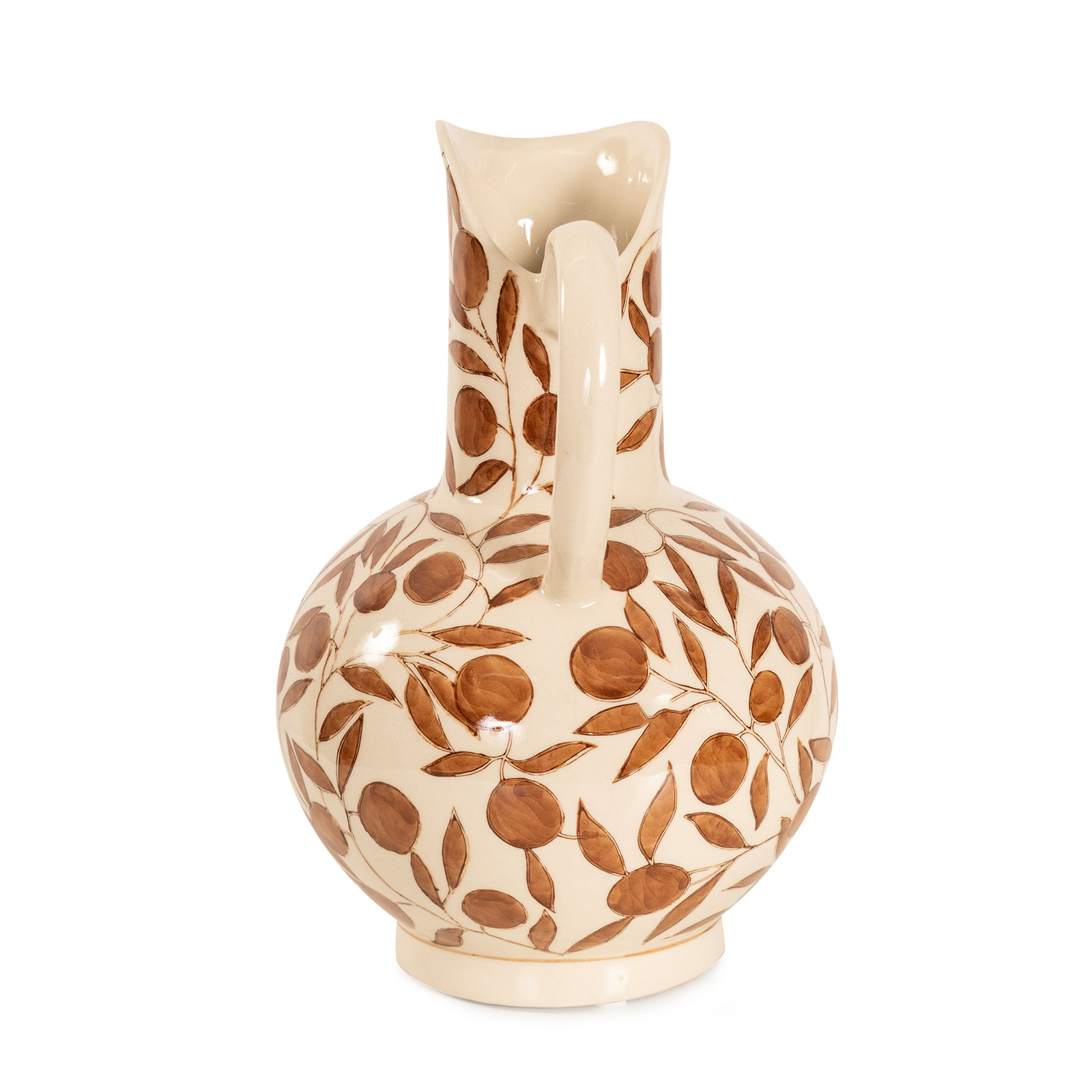 Clara Pitcher, Brown/Cream