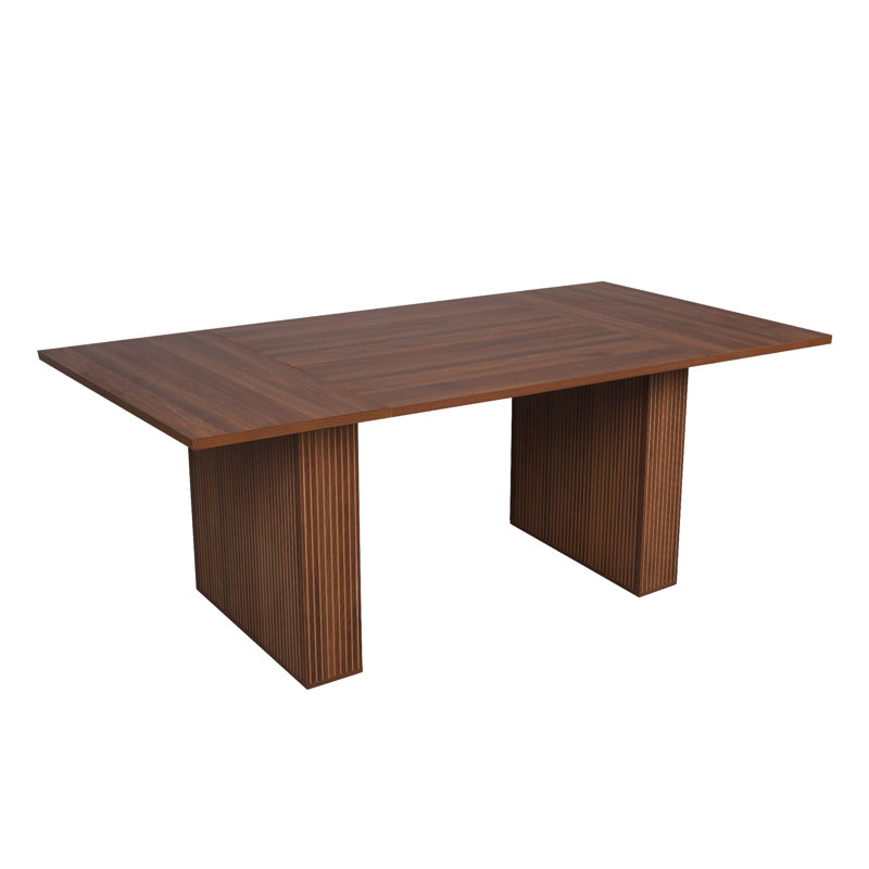 Table de salle à manger Corenda, Noyer